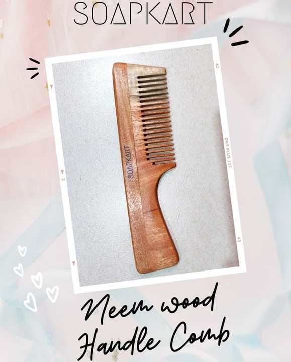 Neem Wood Handle Comb uploaded by business on 3/10/2021