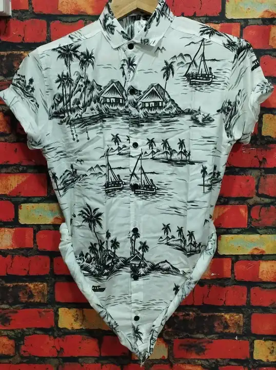 Rayon Half sleeve shirt uploaded by MUMBAI SHIRTS 📞 on 5/16/2023