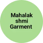 Business logo of Mahalakshmi garment