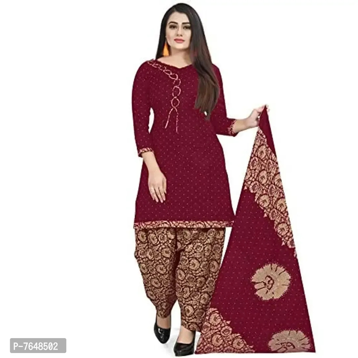 Rajnandini Ladies Cotton Printed Unstitched Salwar Suit Dress Material  uploaded by Smart Store on 5/16/2023