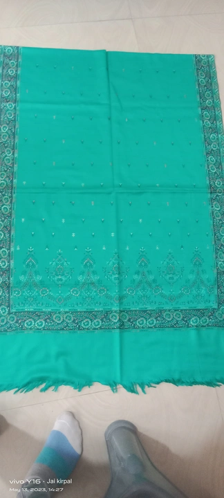 Viscose stole uploaded by Om narayan handloom shawls on 5/16/2023