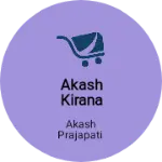 Business logo of Akash kirana