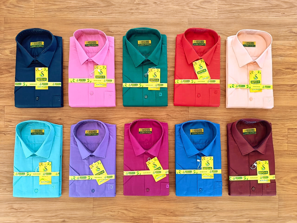 Classic Colour Shirts uploaded by S Brindha Garments on 5/16/2023