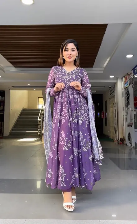Anarkali gown  uploaded by Villa outfit on 5/16/2023