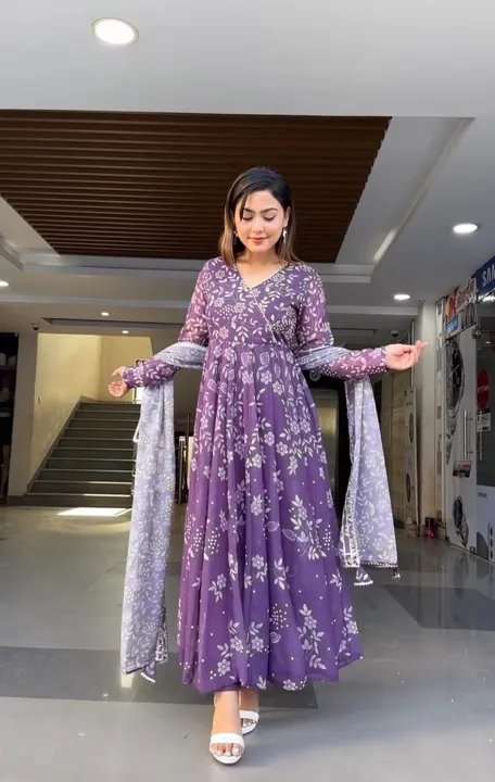 Anarkali gown  uploaded by Villa outfit on 5/16/2023