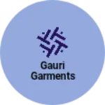 Business logo of Gauri garments