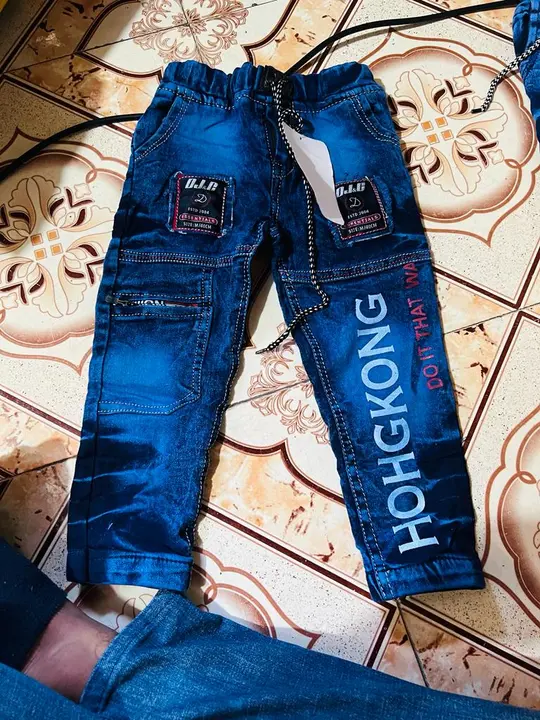 KID DNM PRINTED + FUNKY JEANS  SIZE  { 20 TO 30  }  uploaded by Rr fashion on 5/31/2024