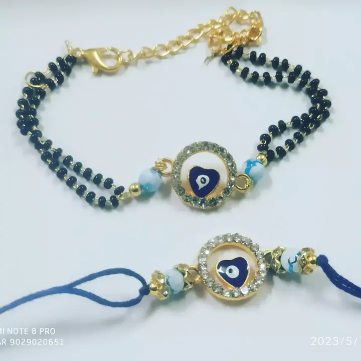 Evil eye Rakhi + mangalsutra Bracelet  uploaded by SAGAR -Celebrating Rakhi on 5/23/2024