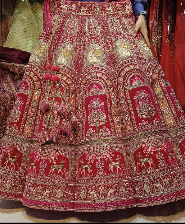 Dulhan lehnga uploaded by Prerna collection on 5/16/2023