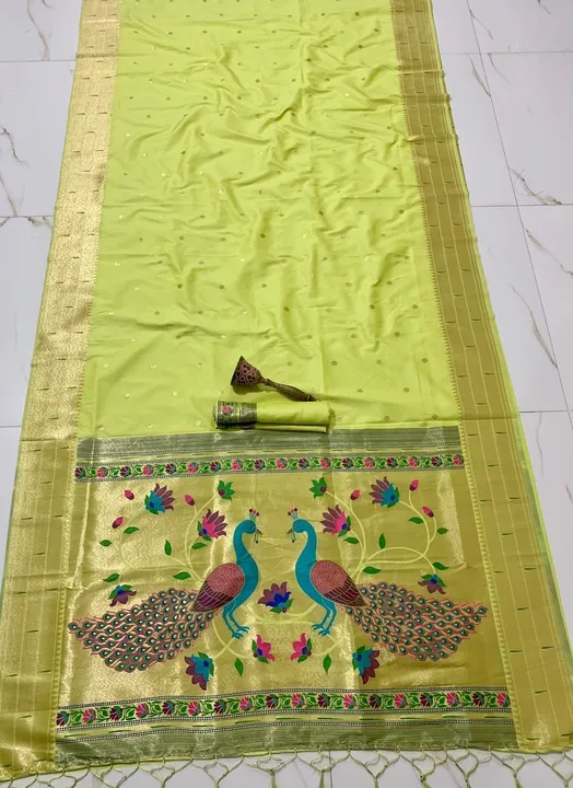 Pure soft kanchivaram silk saree uploaded by VARDHAK COLLECTION  on 5/16/2023
