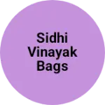 Business logo of Sidhi vinayak bags