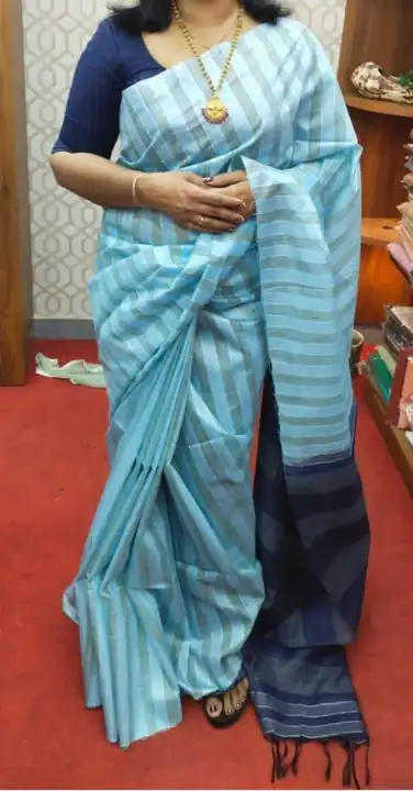 Semi Tussar saree uploaded by business on 5/16/2023
