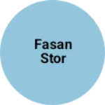 Business logo of Fasan stor