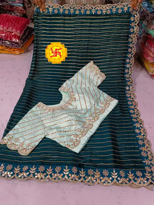 ✨EXCLUSIVE NEW ARRIVALS✨

🎉 Beautiful Designer Saree with coding cutwork Border..Fancy Stitched wor uploaded by BOKADIYA TEXOFIN on 5/16/2023