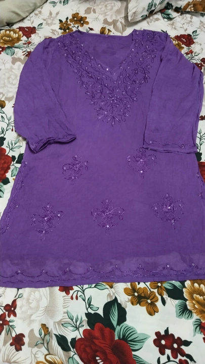 Lucknowi kurti  uploaded by Mahi collection on 5/16/2023