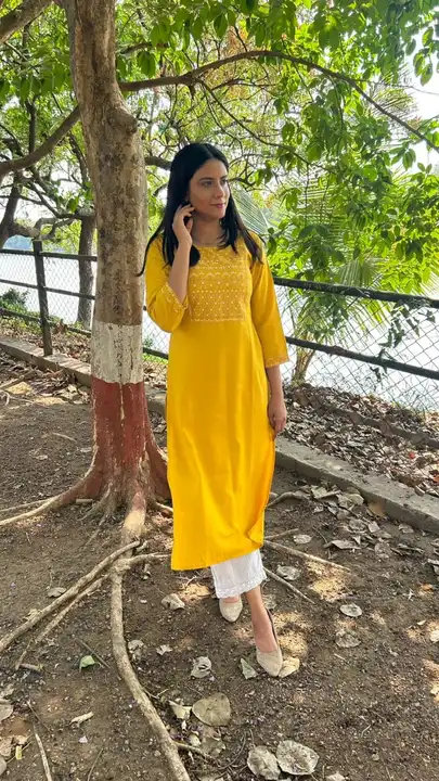 Slay your Office or Regular look with our new range of *Casual Kurti* uploaded by Bandhani handcrafted on 5/29/2024