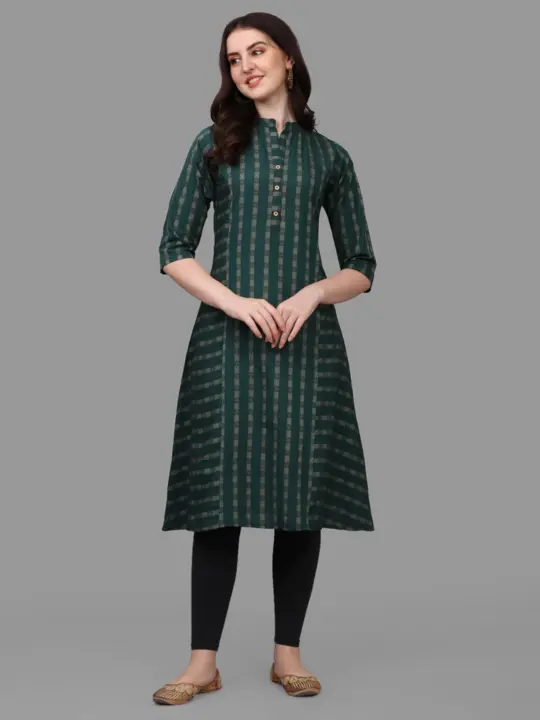 Beautiful South Indian Cotton Weaving Kurtis: A Touch of Tradition in Fashion uploaded by Indian fashion  on 5/16/2023