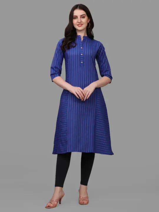 Beautiful South Indian Cotton Weaving Kurtis: A Touch of Tradition in Fashion uploaded by Indian fashion  on 5/16/2023