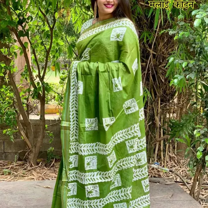 Batik sarees  uploaded by K.p.creation on 5/16/2023