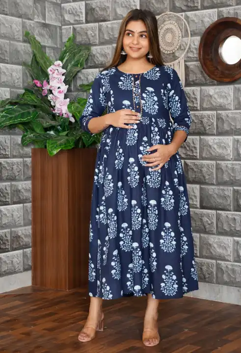 Cotton Maternity gown uploaded by Jay creation on 5/16/2023