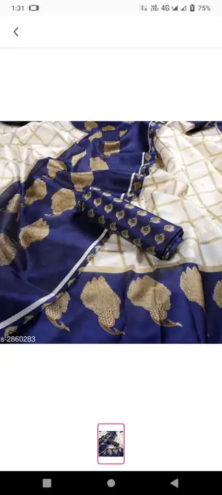 BHAGALPURI..SAREE.. 
FRESH ..STOCK WITH BLOUSE FULL SIZE
MIN ORDER=50 PIECES

RATE.. uploaded by Shubharambh on 5/16/2023