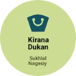 Business logo of Kirana dukan