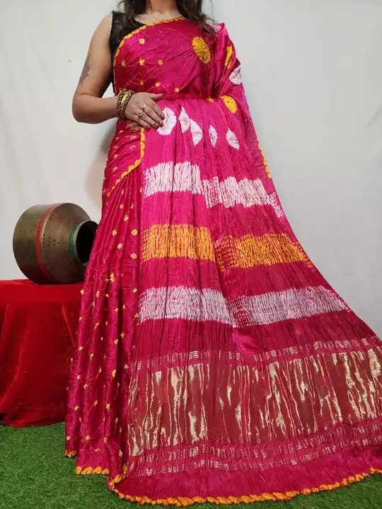 Modal silk saree uploaded by Arihant Bandhani's on 5/17/2023