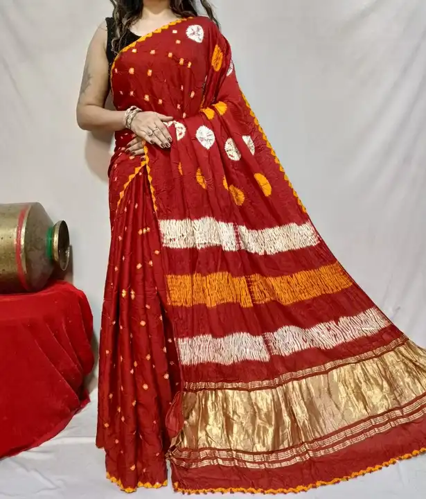 Modal silk saree uploaded by Arihant Bandhani's on 5/17/2023