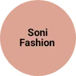 Business logo of Soni fashion