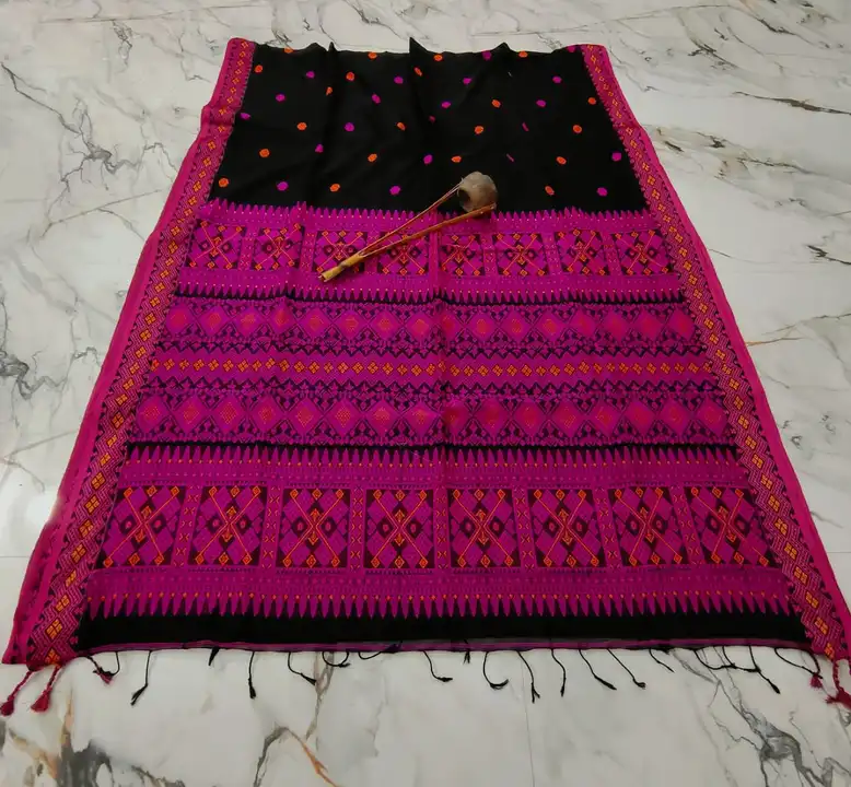 Marsadize by marsadize cotton handloom saree with bp  uploaded by Bengal saree house on 5/17/2023