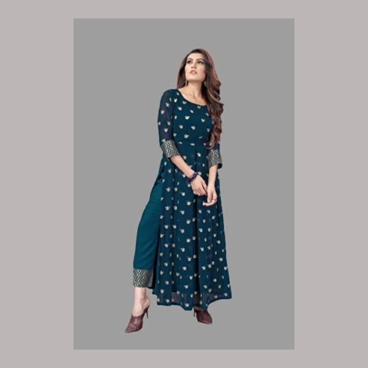 Long kurti gown style  uploaded by Panghat collection on 5/17/2023