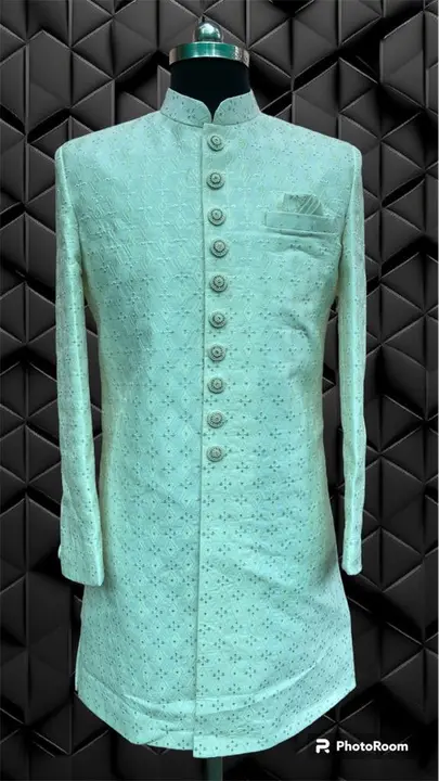 Og sherwani special wihte cream  uploaded by Honey enterprises on 5/17/2023