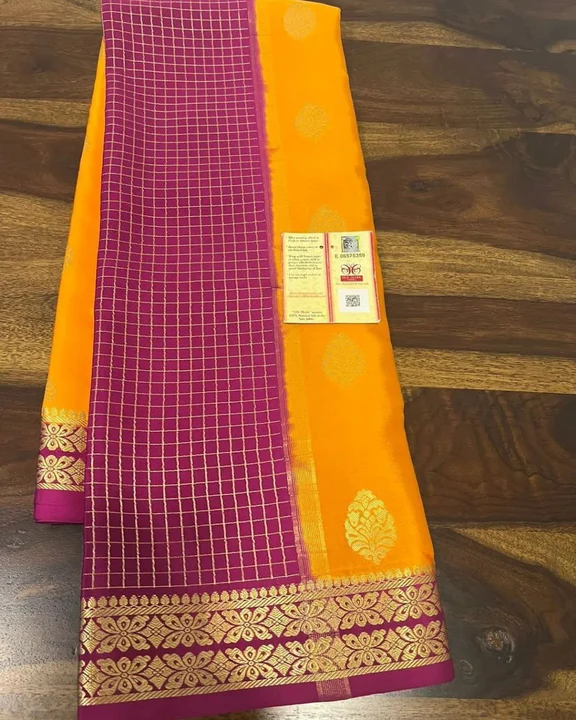 New soft   Mysore silk saree  uploaded by Fashion designer saree  on 5/17/2023