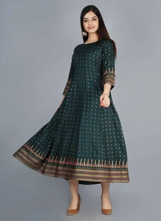 Anarkali gown uploaded by business on 5/17/2023