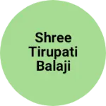 Business logo of shree tirupati balaji