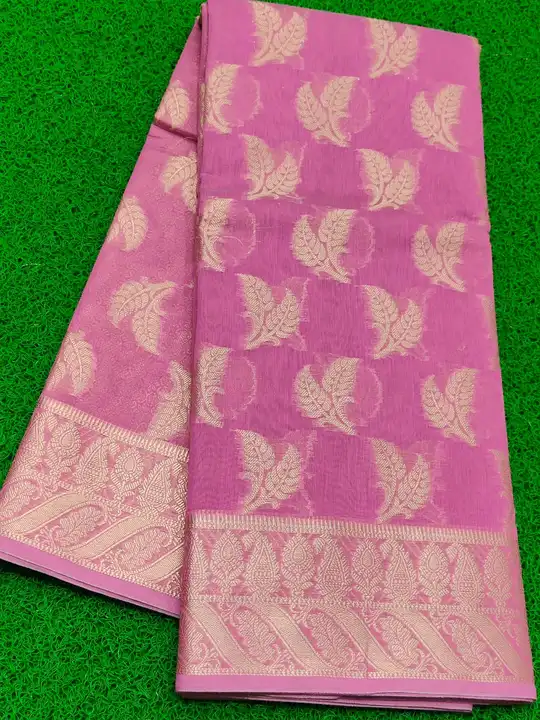 Banarasi pure cotton silk  uploaded by SR Fabrics on 5/17/2023