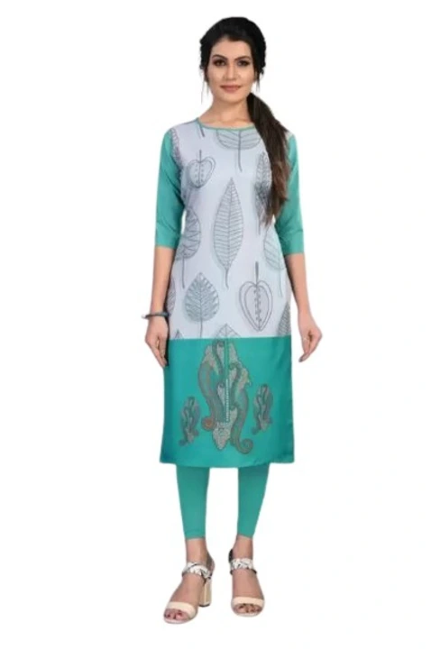 Kurti in heavy print  uploaded by G V CREATION on 5/17/2023