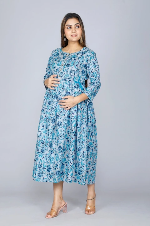 Cotton Maternity gown  uploaded by Urmi Creation on 5/17/2023