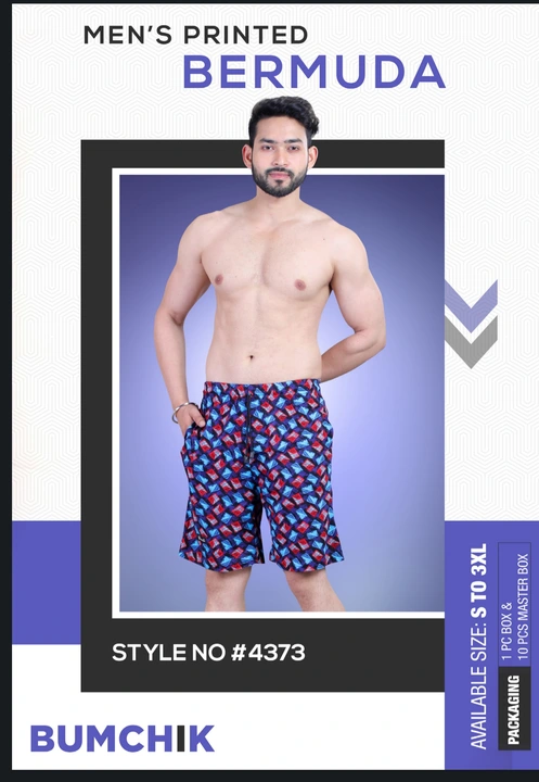 Men's Printed Bermuda  uploaded by MP FASHION on 6/1/2024