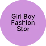 Business logo of Girl boy fashion stor