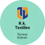 Business logo of R.k. textiles