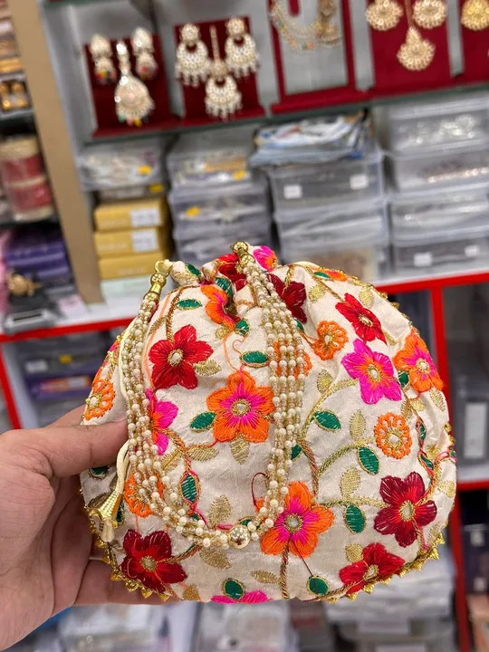 Potli bag uploaded by Taha fashion online store on 5/17/2023