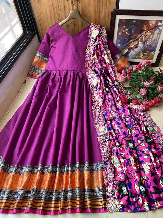 Anarkali gown  uploaded by Taha fashion online store on 5/17/2023