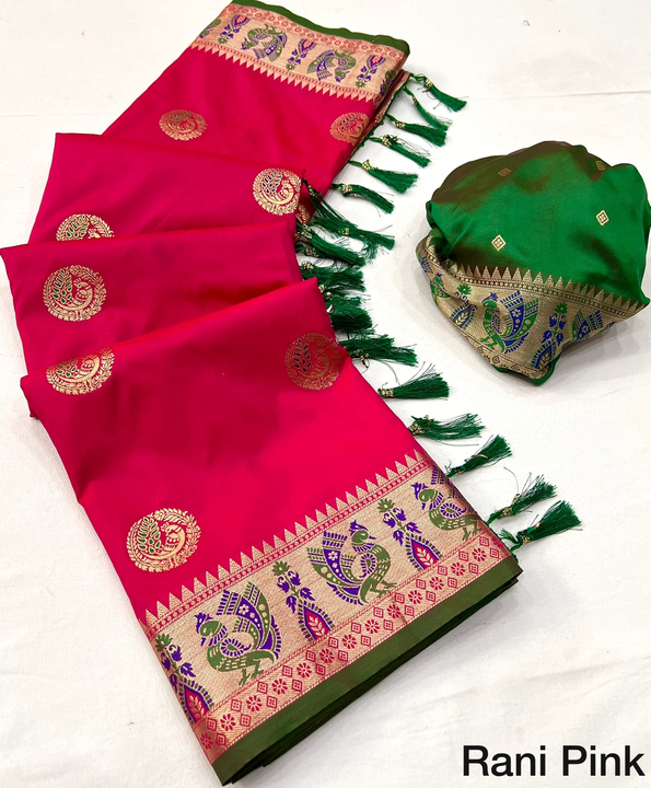*🦚Pethani - Premium Collection 🦚*
Murti 
Launching a  new premium range of 
Pethani silk soft Lich uploaded by Divya Fashion on 5/17/2023