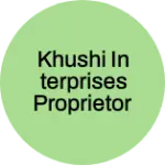 Business logo of Khushi Interprises proprietor