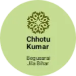 Business logo of Chhotu kumar based out of Begusarai