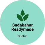 Business logo of Sadabahar readymade emporium