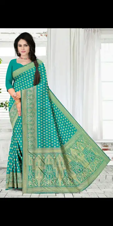 Jacquard saree uploaded by business on 5/17/2023