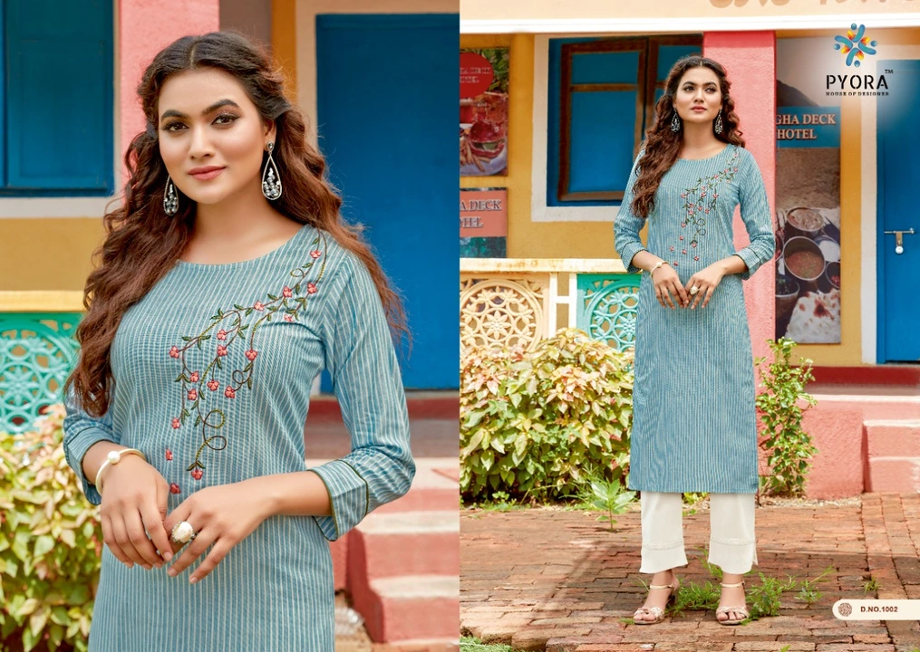 Kurti with pant  uploaded by Woman outfit  on 5/17/2023