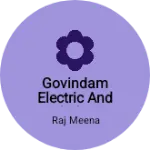 Business logo of Govindam electric and palmbing